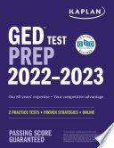 GED Test Prep 2022-2023, 2 Practice Tests + Proven Strategies + Online