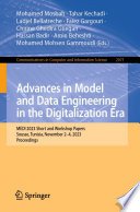 Advances in Model and Data Engineering in the Digitalization Era, MEDI 2023 Short and Workshop Papers, Sousse, Tunisia, November 2–4, 2023, Proceedings