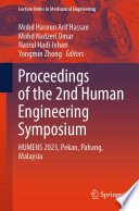 Proceedings of the 2nd Human Engineering Symposium, HUMENS 2023, Pekan, Pahang, Malaysia